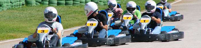 Group on Almancil Go Karting