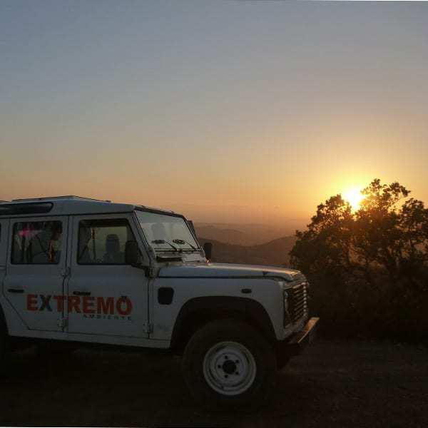 Jeep at Sunset