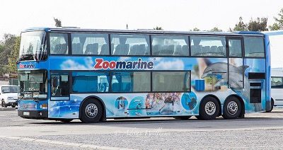 autobús de Zoomarine