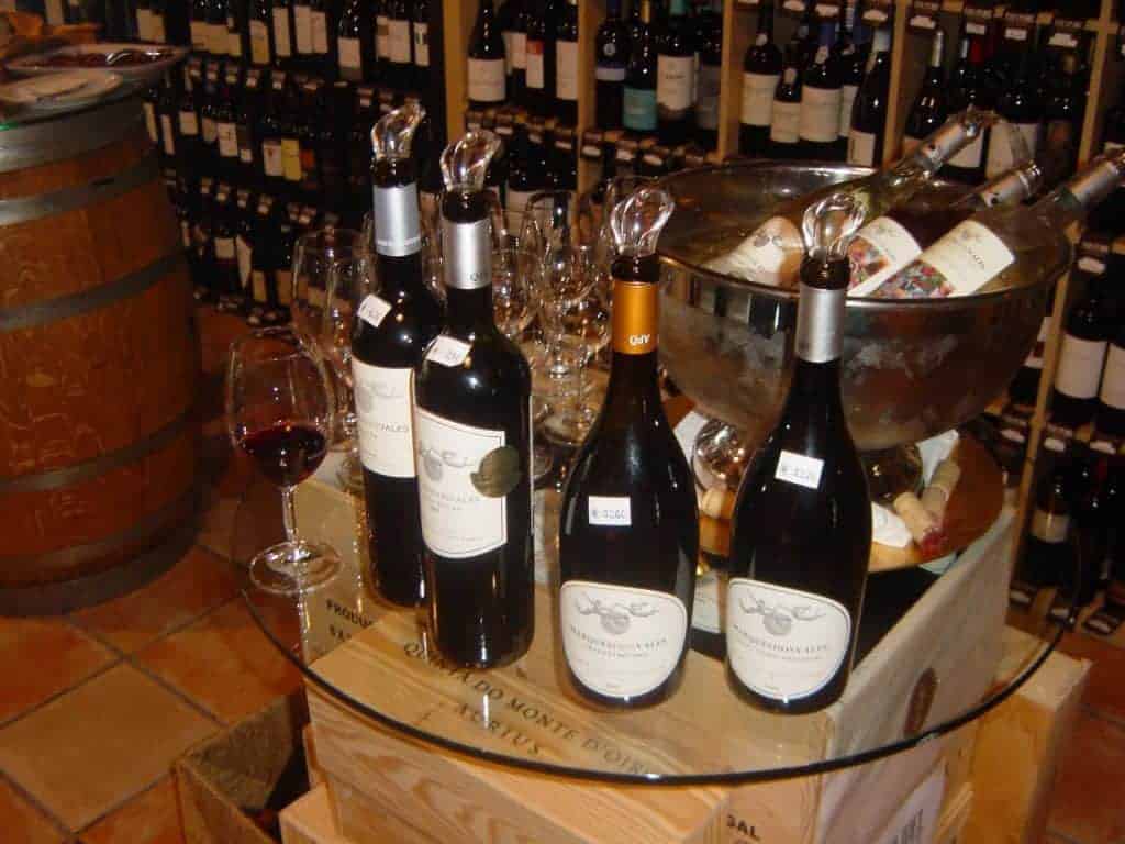 Wine tasting in Quinta dos Vales