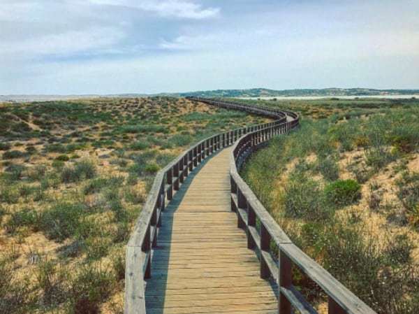 boardwalks in alvor