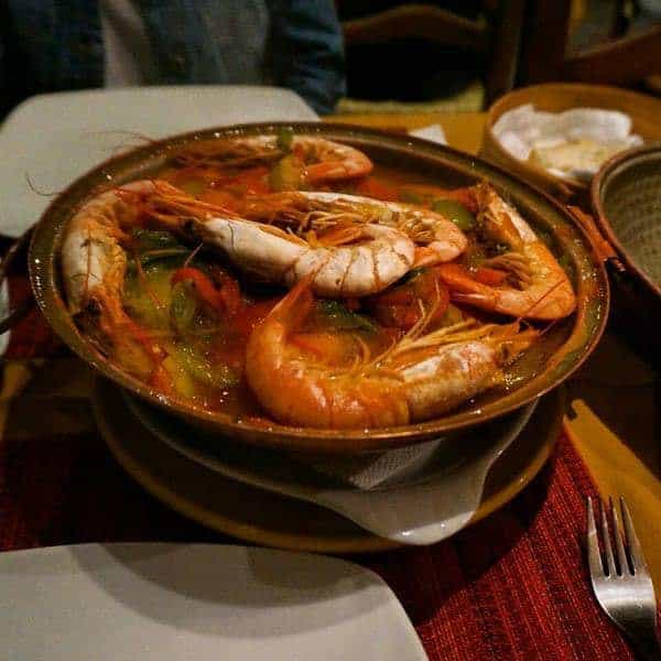restaurante Calhou em Lagos.