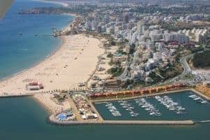 Portimao aerial view