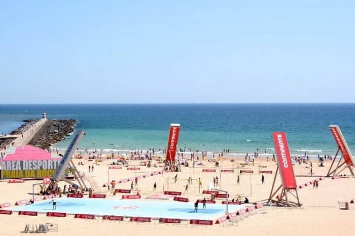 Futebol, praia da Rocha