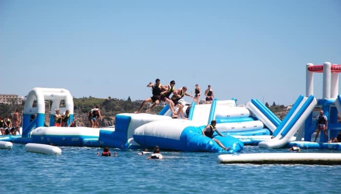 Floating Waterpark Jump